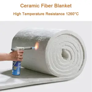 1400c Heat Insulation Blanket for Industry Furnace 25mm Heat Resistant Material 